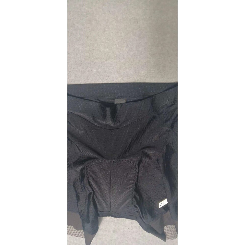 Souke Sports Padded Cycling Shorts Womens Size Large Black Pink Pad Grip Legs... - Picture 9 of 11